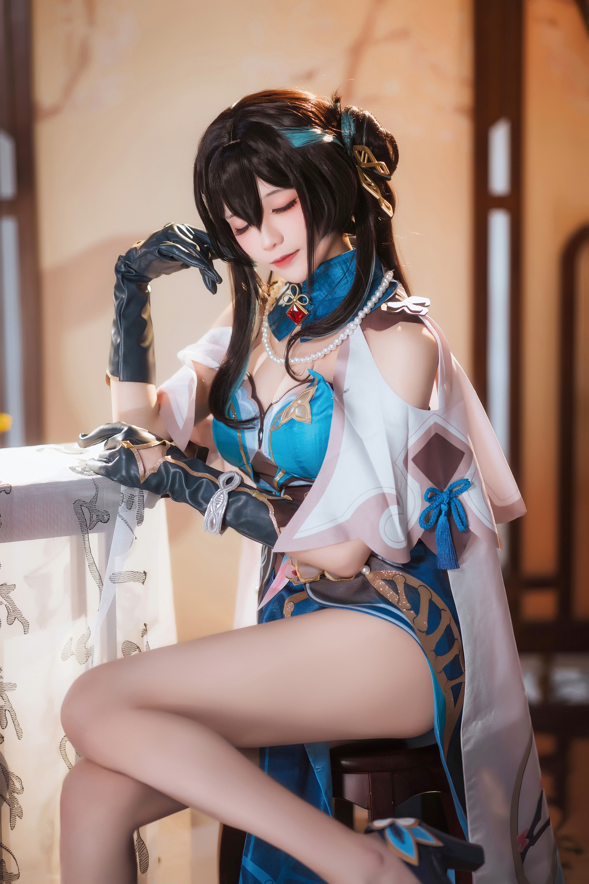 图片[1]-Tomoyo酱 – NO.032 星穹铁道 阮梅 [22P]-XikXak